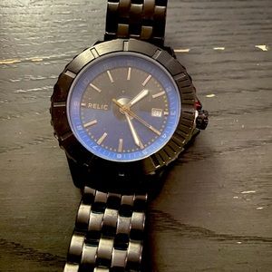 Men’s RELIC black watch